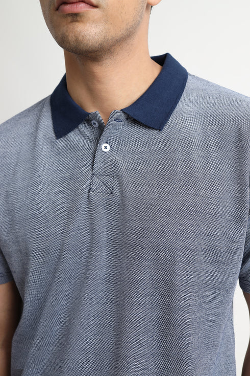 The Classic Blue Polo